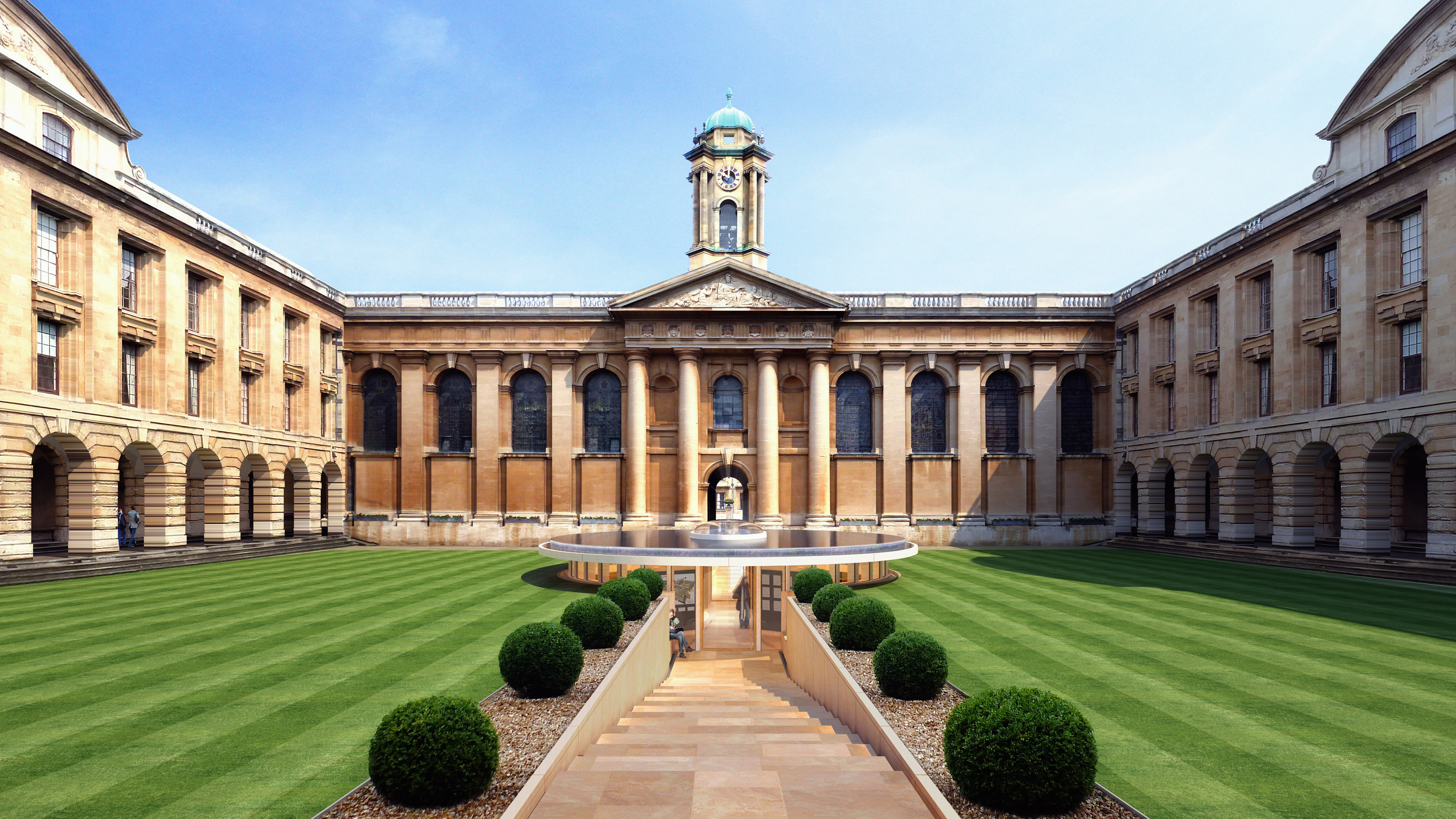 Queen’s College Porters’ Lodge Hugh Broughton Architects